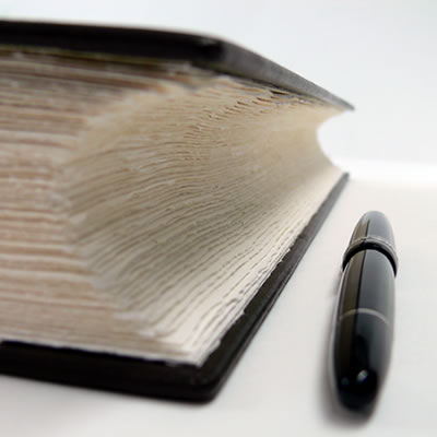 Hand-Buchbinderei
